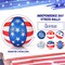 36 Pcs 4th of July Stress Balls 2.5 Inch Mini Patriotic Red White Blue American Flag Memorial Day Independence Day Stress Relief Toy for Girls Boys USA Party Supplies Gifts Bag Fillers